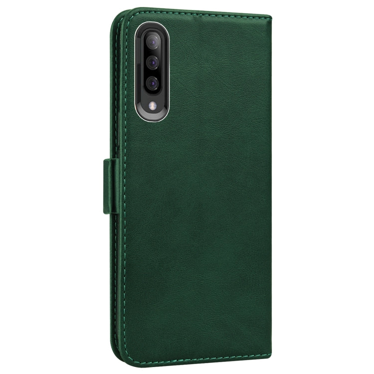 For Samsung Galaxy A70 / A70s Embossed Cat Butterflies Pattern Horizontal Flip Leather Case with Card Slot & Holder & Wallet