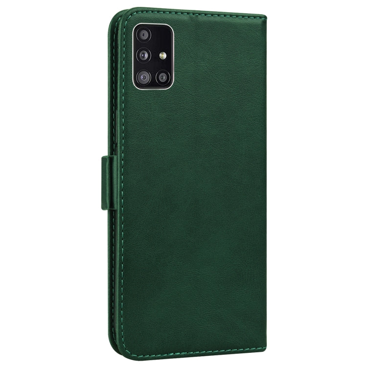 For Samsung Galaxy A71 5G / A Quantum Embossed Cat Butterflies Pattern Horizontal Flip Leather Case with Card Slot & Holder & Wallet
