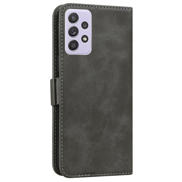 For Samsung Galaxy A72 5G Embossed Cat Butterflies Pattern Horizontal Flip Leather Case with Card Slot & Holder & Wallet