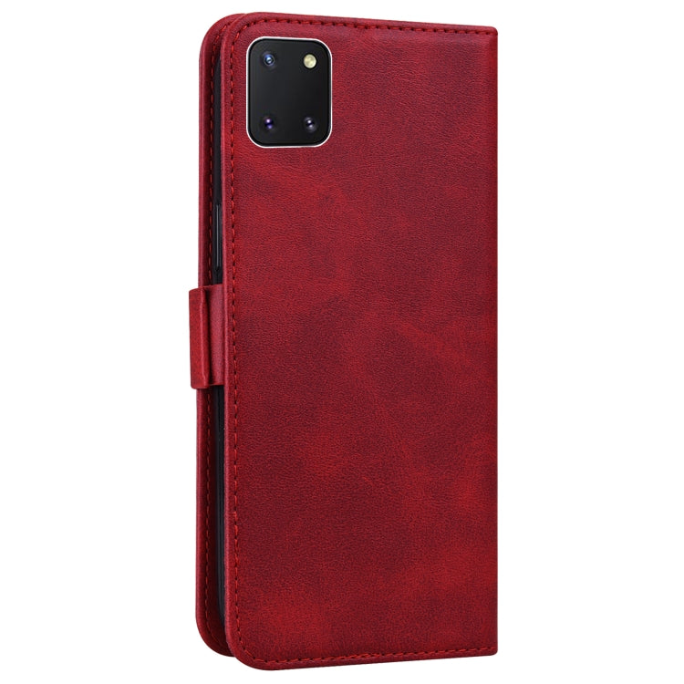 For Samsung Galaxy Note10 Lite / A81 Embossed Cat Butterflies Pattern Horizontal Flip Leather Case with Card Slot & Holder & Wallet