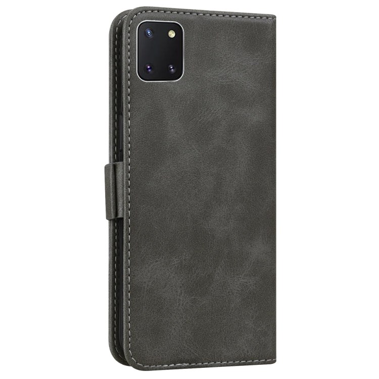 For Samsung Galaxy Note10 Lite / A81 Embossed Cat Butterflies Pattern Horizontal Flip Leather Case with Card Slot & Holder & Wallet