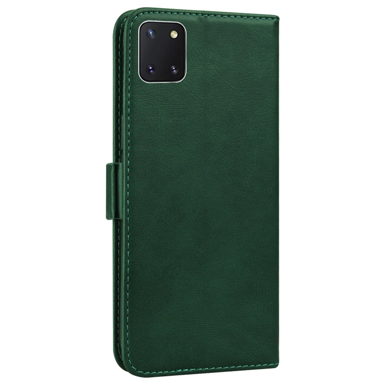 For Samsung Galaxy Note10 Lite / A81 Embossed Cat Butterflies Pattern Horizontal Flip Leather Case with Card Slot & Holder & Wallet