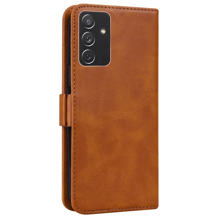 For Samsung Galaxy A82 5G Embossed Cat Butterflies Pattern Horizontal Flip Leather Case with Card Slot & Holder & Wallet