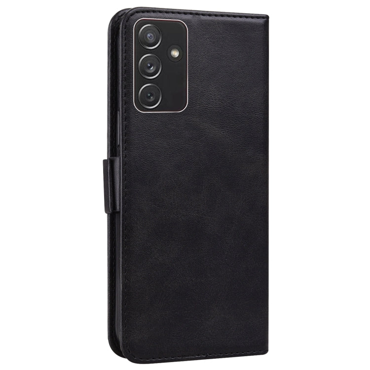 For Samsung Galaxy A82 5G Embossed Cat Butterflies Pattern Horizontal Flip Leather Case with Card Slot & Holder & Wallet