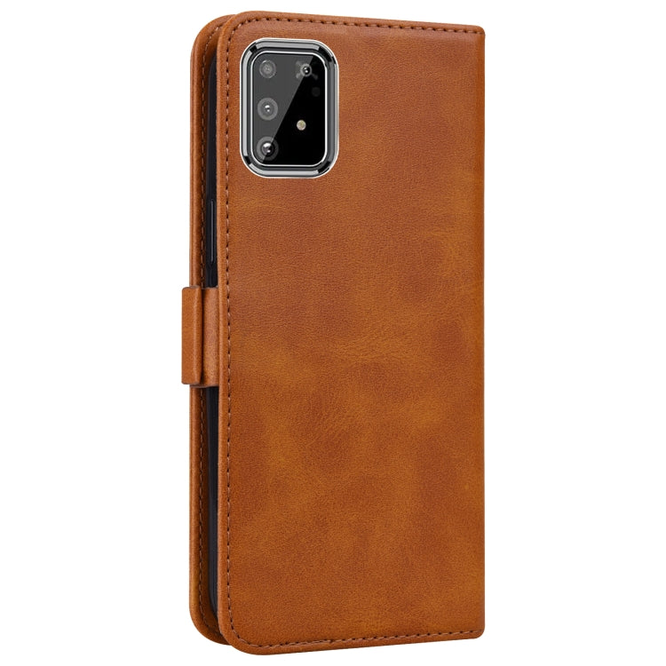 For Samsung Galaxy A91 / S10 Lite Embossed Cat Butterflies Pattern Horizontal Flip Leather Case with Card Slot & Holder & Wallet