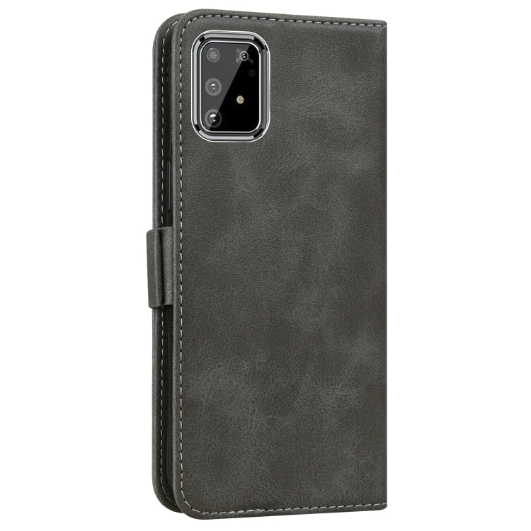 For Samsung Galaxy A91 / S10 Lite Embossed Cat Butterflies Pattern Horizontal Flip Leather Case with Card Slot & Holder & Wallet