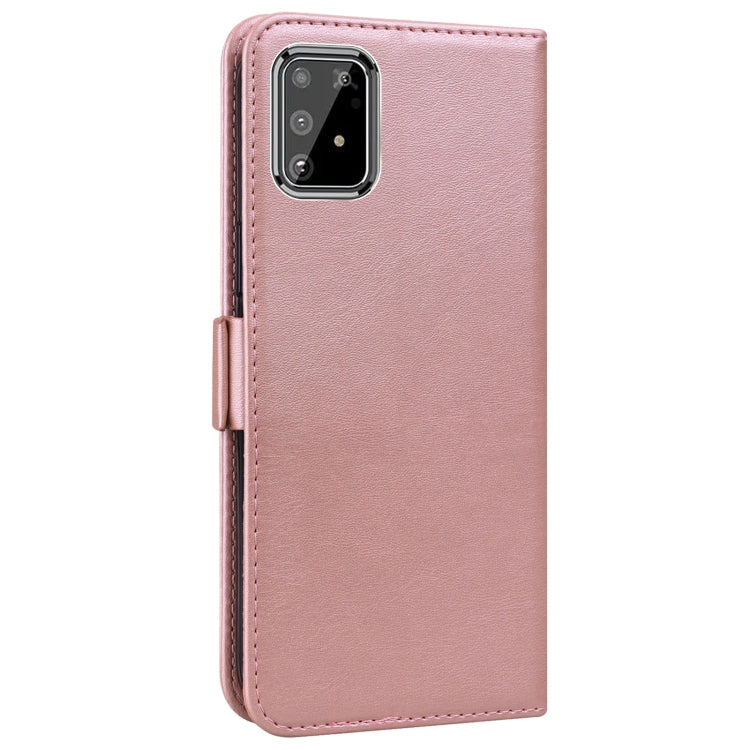 For Samsung Galaxy A91 / S10 Lite Embossed Cat Butterflies Pattern Horizontal Flip Leather Case with Card Slot & Holder & Wallet