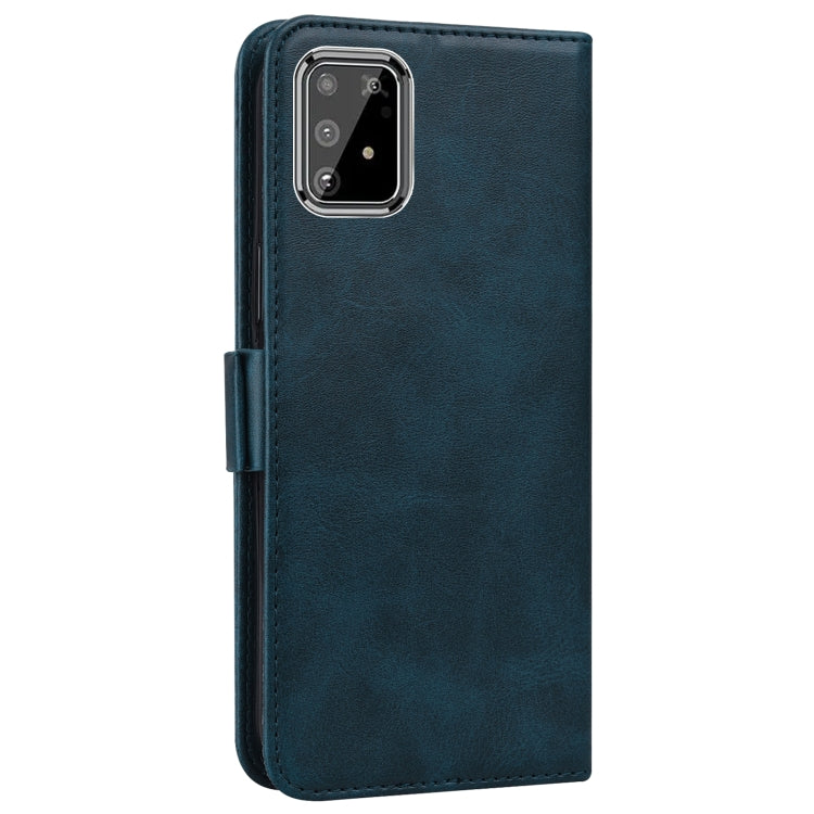 For Samsung Galaxy A91 / S10 Lite Embossed Cat Butterflies Pattern Horizontal Flip Leather Case with Card Slot & Holder & Wallet
