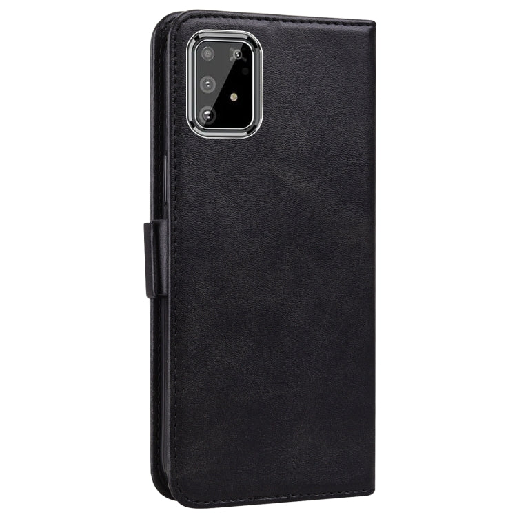 For Samsung Galaxy A91 / S10 Lite Embossed Cat Butterflies Pattern Horizontal Flip Leather Case with Card Slot & Holder & Wallet