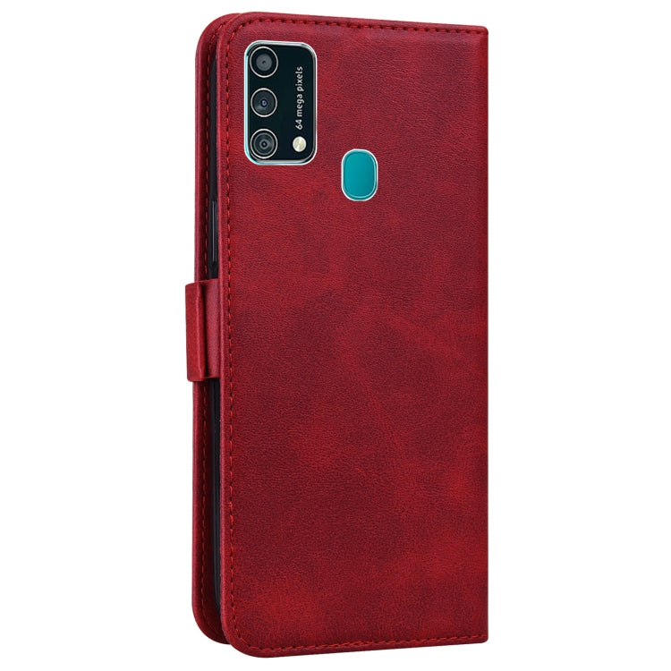 For Samsung Galaxy F41 / M31 Embossed Cat Butterflies Pattern Horizontal Flip Leather Case with Card Slot & Holder & Wallet