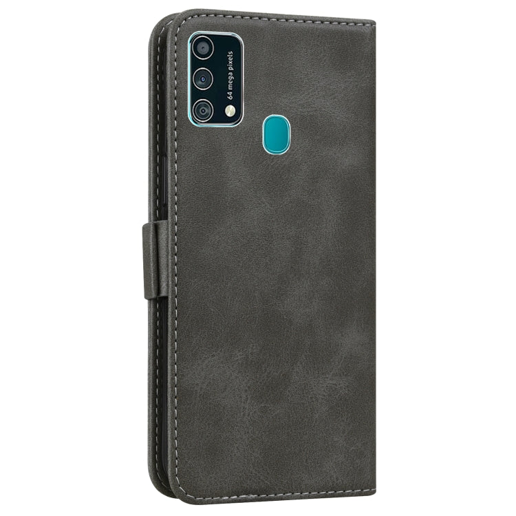 For Samsung Galaxy F41 / M31 Embossed Cat Butterflies Pattern Horizontal Flip Leather Case with Card Slot & Holder & Wallet