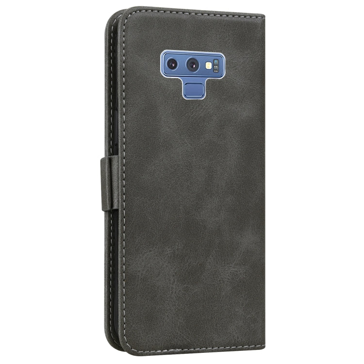 For Samsung Galaxy Note9 Embossed Cat Butterflies Pattern Horizontal Flip Leather Case with Card Slot & Holder & Wallet