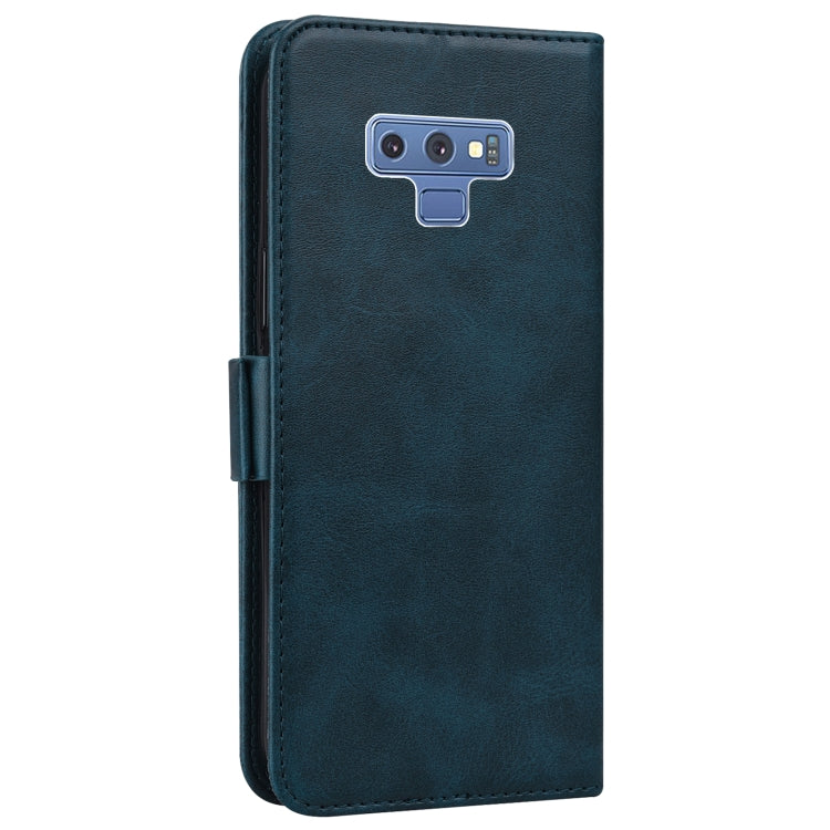 For Samsung Galaxy Note9 Embossed Cat Butterflies Pattern Horizontal Flip Leather Case with Card Slot & Holder & Wallet