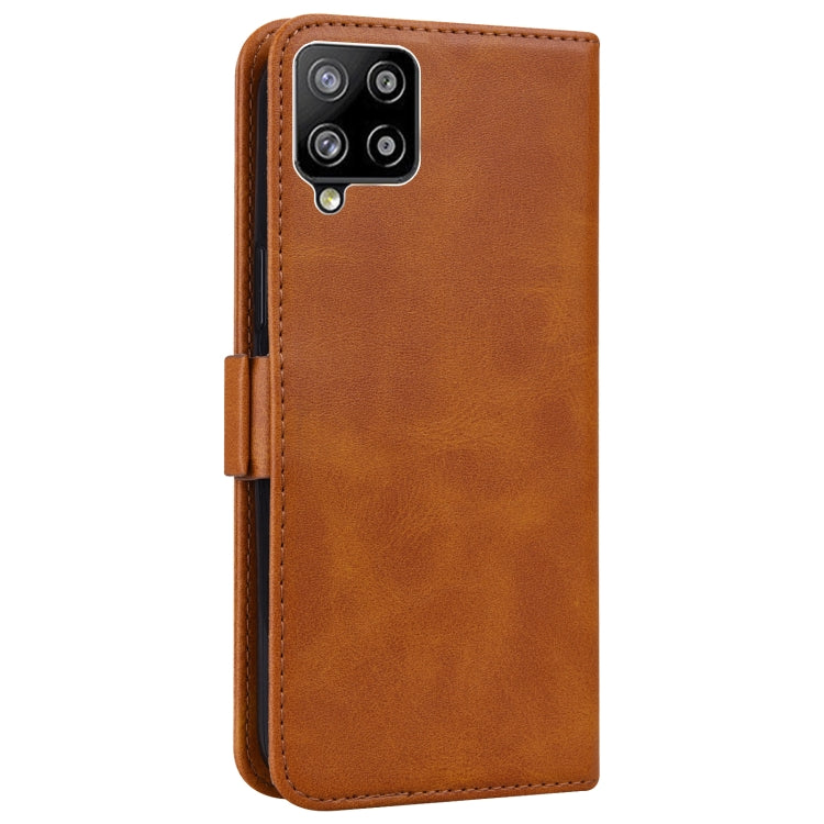 For Samsung Galaxy A42 5G Embossed Cat Butterflies Pattern Horizontal Flip Leather Case with Card Slot & Holder & Wallet
