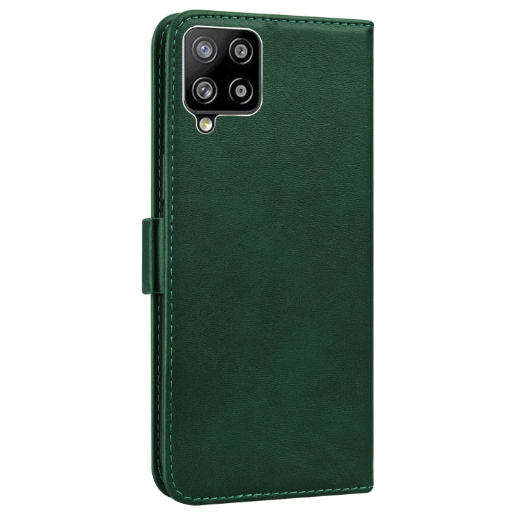 For Samsung Galaxy A42 5G Embossed Cat Butterflies Pattern Horizontal Flip Leather Case with Card Slot & Holder & Wallet