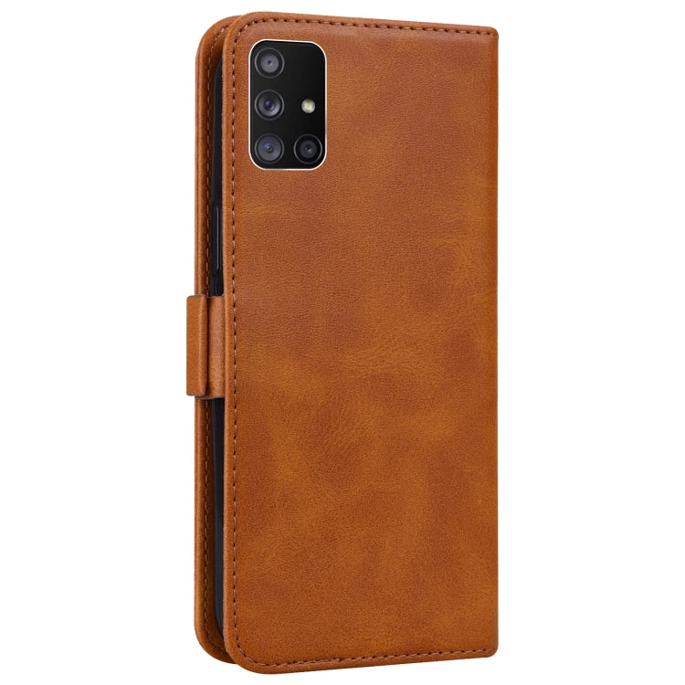 For Samsung Galaxy M51 Embossed Cat Butterflies Pattern Horizontal Flip Leather Case with Card Slot & Holder & Wallet