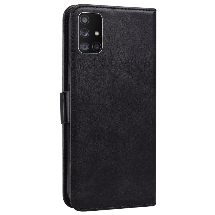 For Samsung Galaxy M51 Embossed Cat Butterflies Pattern Horizontal Flip Leather Case with Card Slot & Holder & Wallet