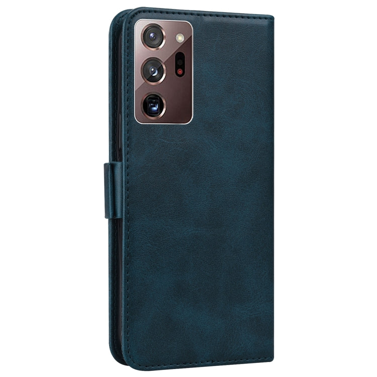 For Samsung Galaxy Note20 Ultra 5G/4G Embossed Cat Butterflies Pattern Horizontal Flip Leather Case with Card Slot & Holder & Wallet
