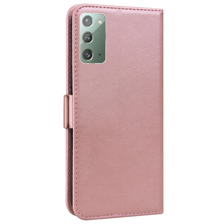 For Samsung Galaxy Note20 5G / 4G Embossed Cat Butterflies Pattern Horizontal Flip Leather Case with Card Slot & Holder & Wallet