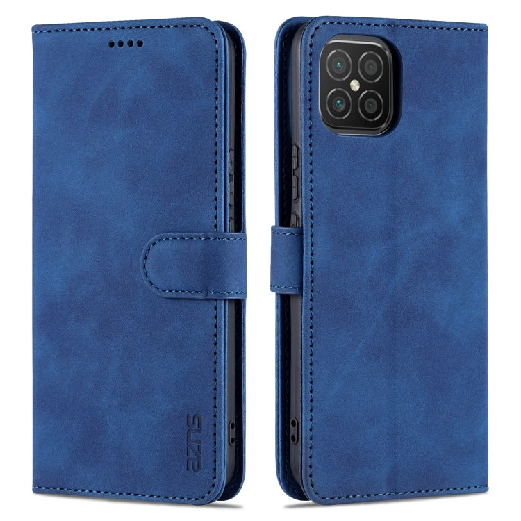 For Huawei nova 8 SE AZNS Skin Feel Calf Texture Horizontal Flip Leather Case with Card Slots & Holder & Wallet