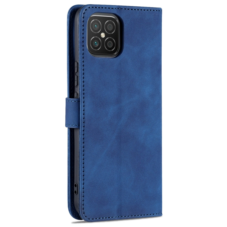For Huawei nova 8 SE AZNS Skin Feel Calf Texture Horizontal Flip Leather Case with Card Slots & Holder & Wallet