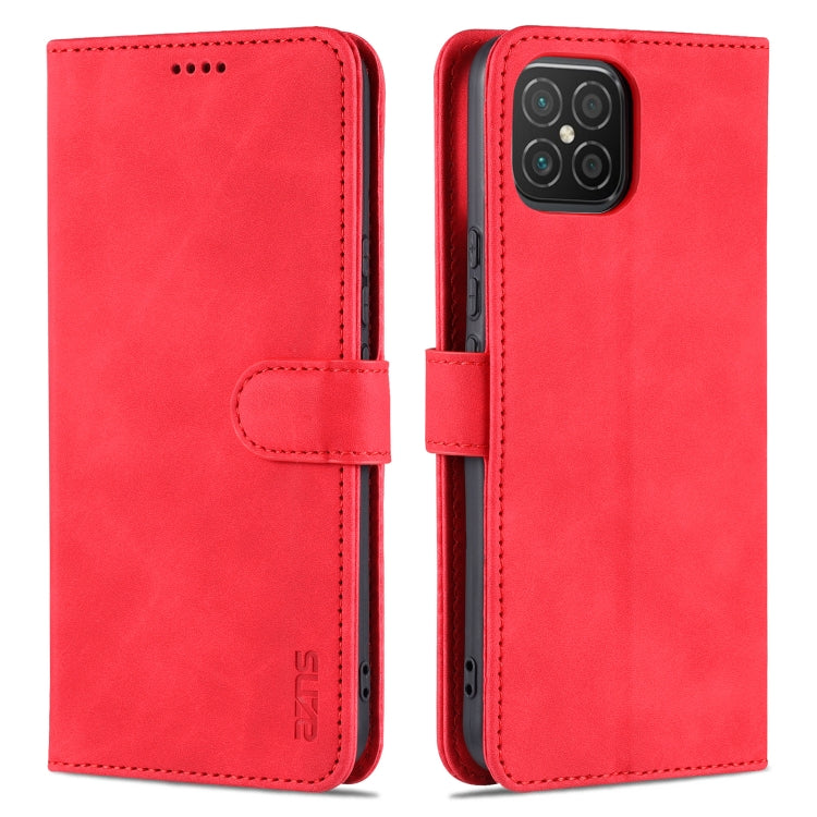 For Huawei nova 8 SE AZNS Skin Feel Calf Texture Horizontal Flip Leather Case with Card Slots & Holder & Wallet