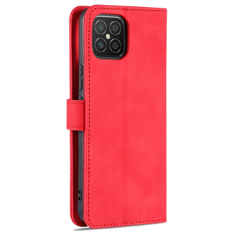 For Huawei nova 8 SE AZNS Skin Feel Calf Texture Horizontal Flip Leather Case with Card Slots & Holder & Wallet