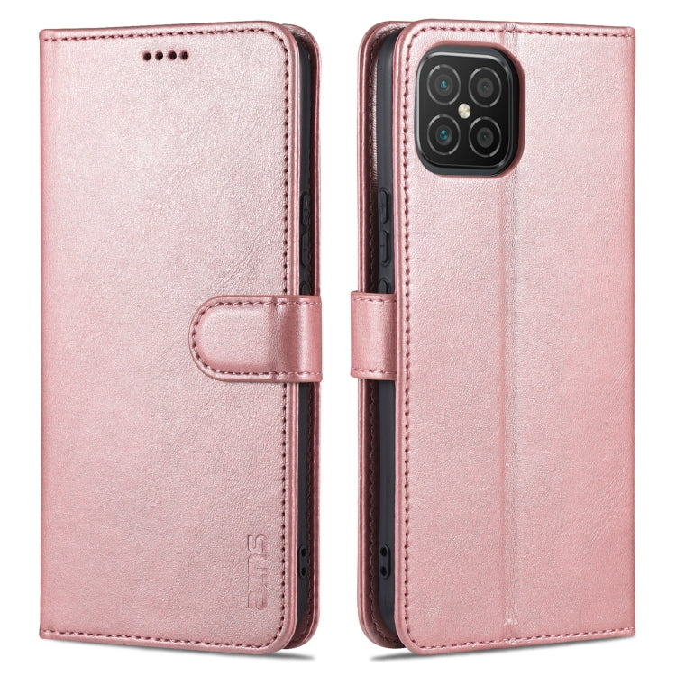 For Huawei nova 8 SE AZNS Skin Feel Calf Texture Horizontal Flip Leather Case with Card Slots & Holder & Wallet