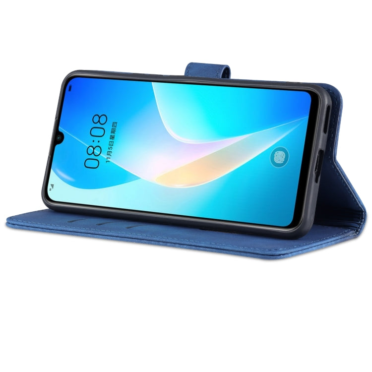 For Huawei nova 8 SE AZNS Skin Feel Calf Texture Horizontal Flip Leather Case with Card Slots & Holder & Wallet
