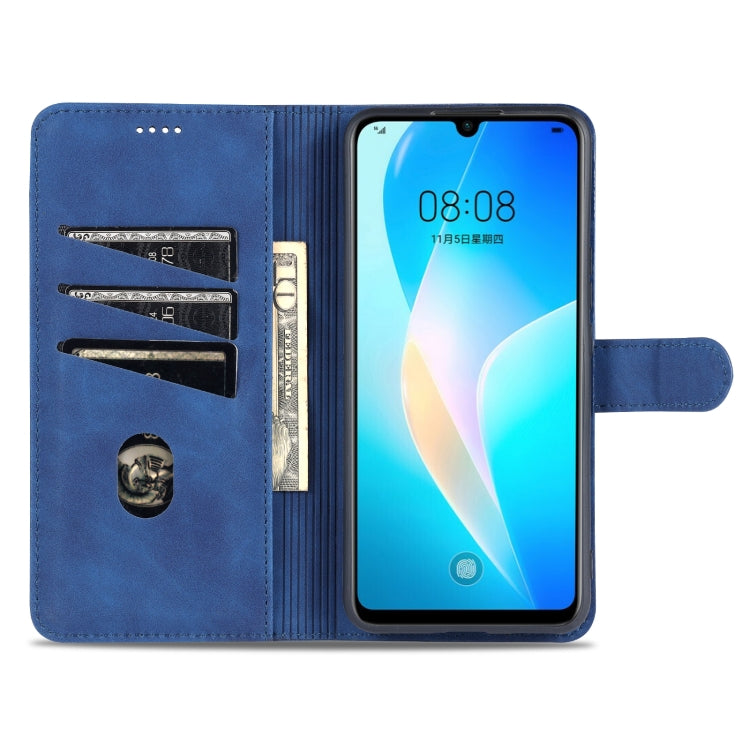 For Huawei nova 8 SE AZNS Skin Feel Calf Texture Horizontal Flip Leather Case with Card Slots & Holder & Wallet