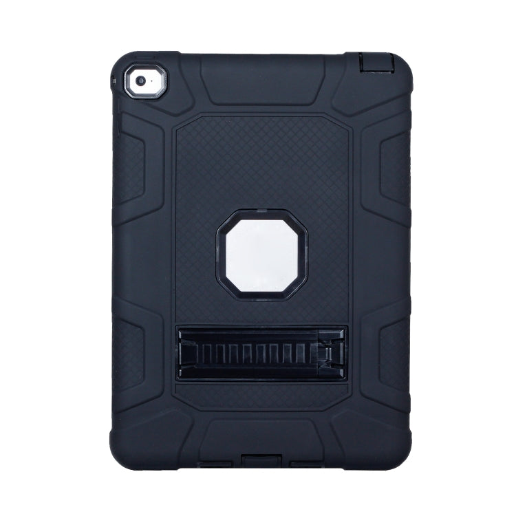 C5 Four Corners Shockproof Silicone + PC Protective Case with Holder For iPad Air 2 / iPad 6