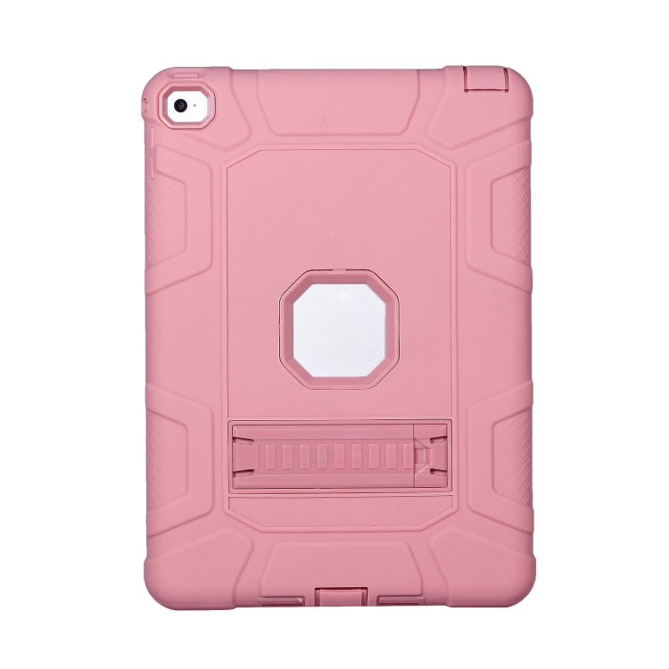C5 Four Corners Shockproof Silicone + PC Protective Case with Holder For iPad Air 2 / iPad 6