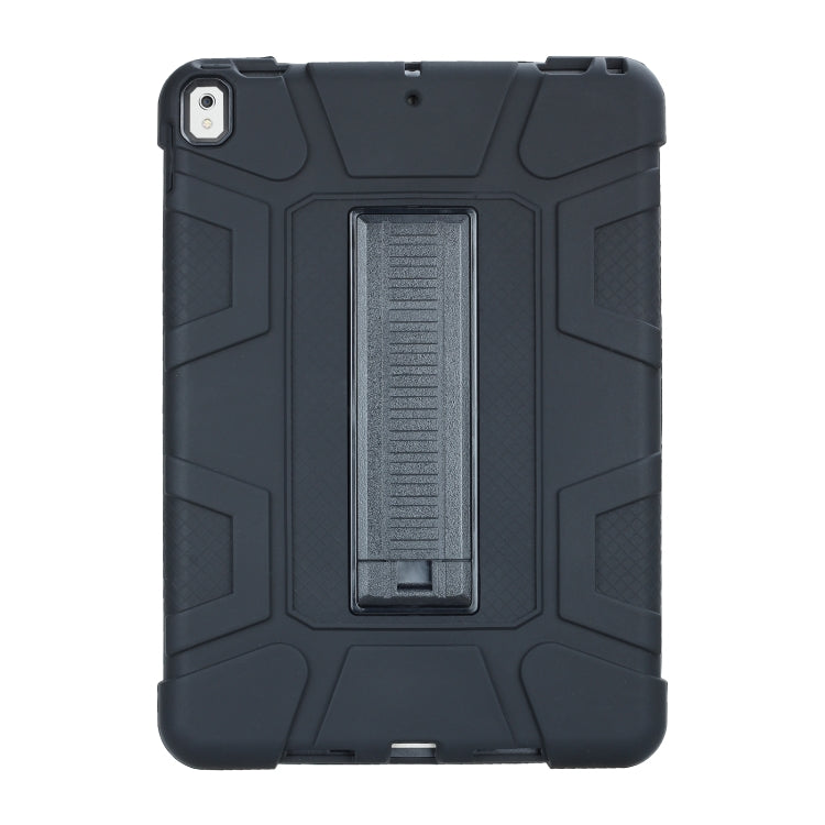 C5 Four Corners Shockproof Silicone + PC Protective Case with Holder For iPad Air 3 10.5 2019 / iPad Pro 10.5
