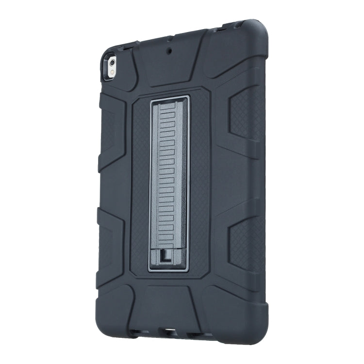 C5 Four Corners Shockproof Silicone + PC Protective Case with Holder For iPad Air 3 10.5 2019 / iPad Pro 10.5