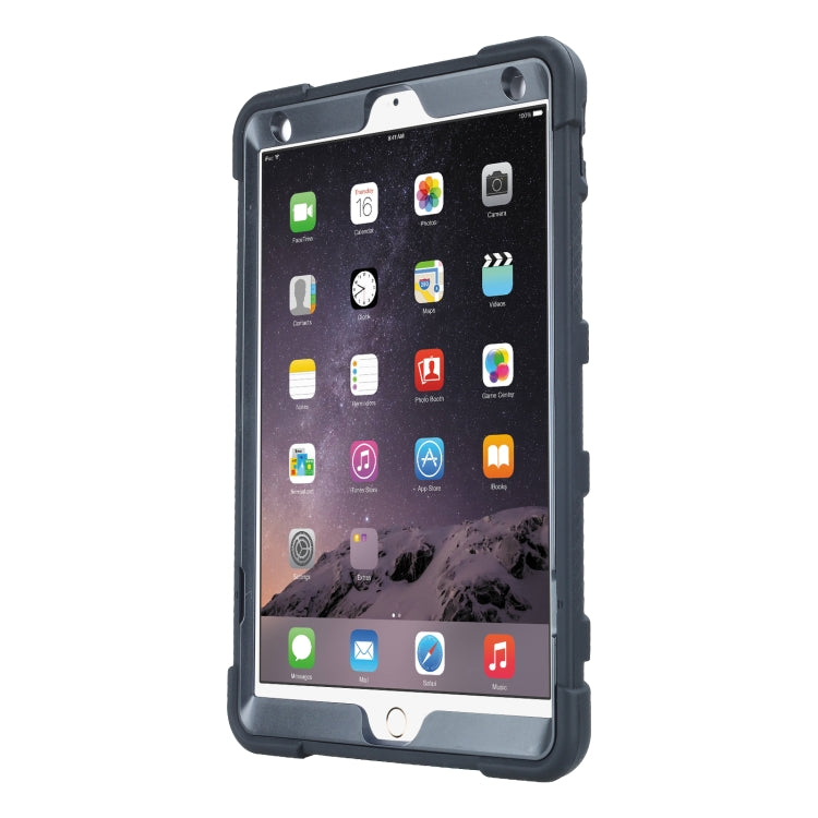 C5 Four Corners Shockproof Silicone + PC Protective Case with Holder For iPad Air 3 10.5 2019 / iPad Pro 10.5