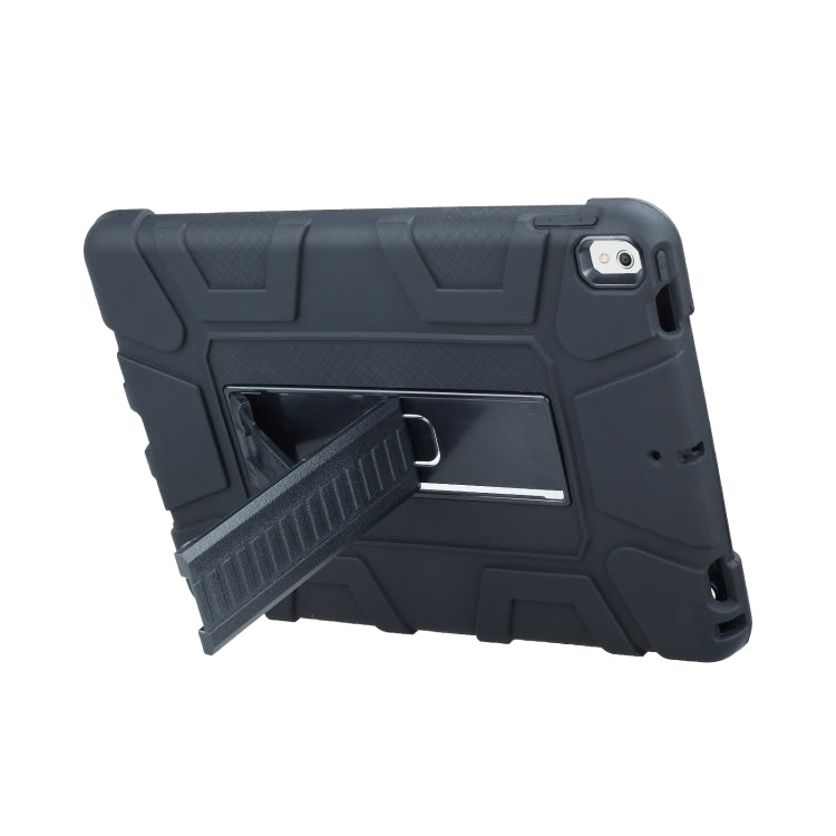 C5 Four Corners Shockproof Silicone + PC Protective Case with Holder For iPad Air 3 10.5 2019 / iPad Pro 10.5