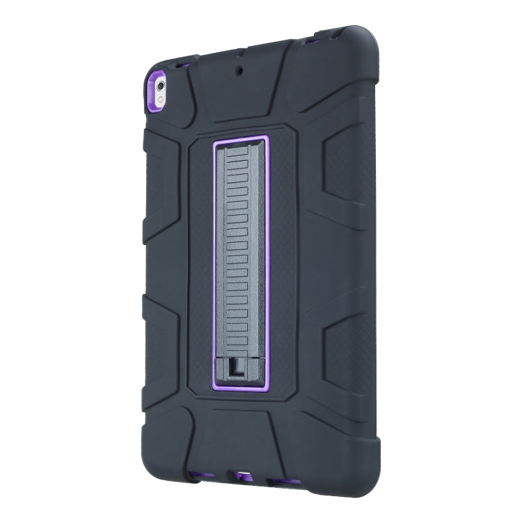 C5 Four Corners Shockproof Silicone + PC Protective Case with Holder For iPad Air 3 10.5 2019 / iPad Pro 10.5