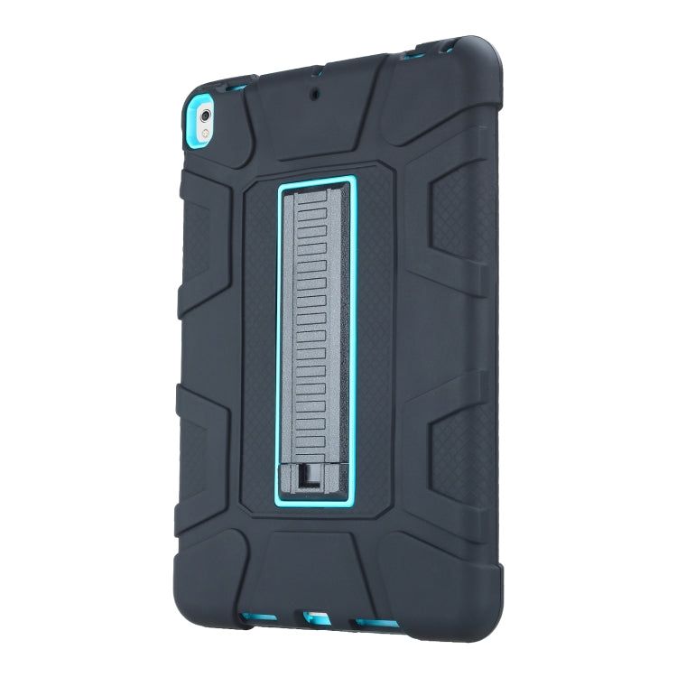 C5 Four Corners Shockproof Silicone + PC Protective Case with Holder For iPad Air 3 10.5 2019 / iPad Pro 10.5