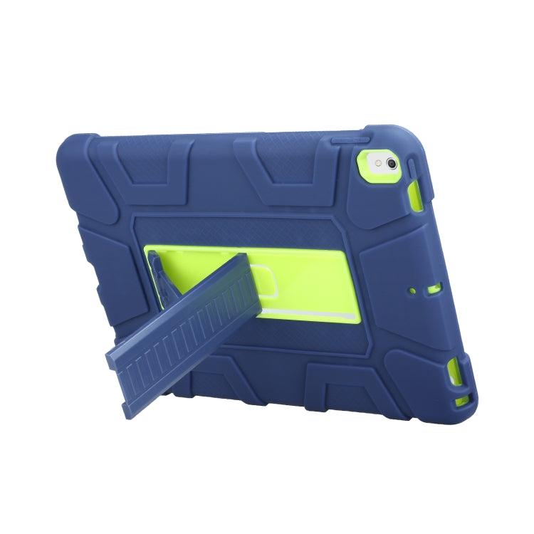 C5 Four Corners Shockproof Silicone + PC Protective Case with Holder For iPad Air 3 10.5 2019 / iPad Pro 10.5