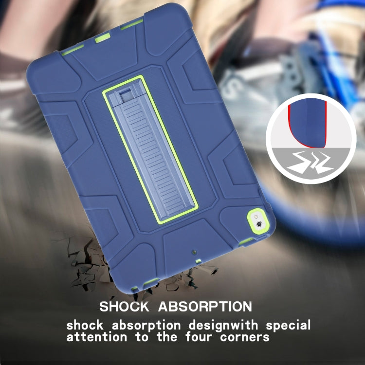 C5 Four Corners Shockproof Silicone + PC Protective Case with Holder For iPad Air 3 10.5 2019 / iPad Pro 10.5