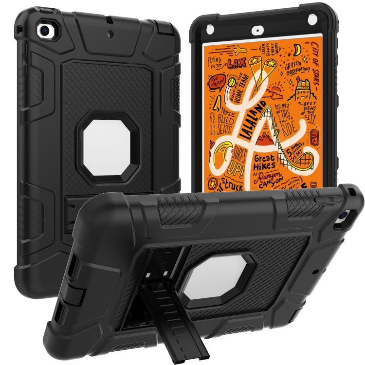 C5 Four Corners Shockproof Silicone + PC Protective Case with Holder For iPad mini 5 / 4
