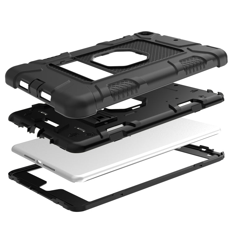 C5 Four Corners Shockproof Silicone + PC Protective Case with Holder For iPad mini 5 / 4