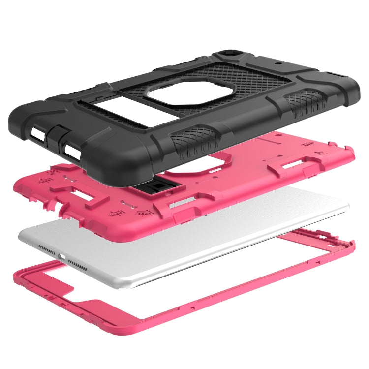 C5 Four Corners Shockproof Silicone + PC Protective Case with Holder For iPad mini 5 / 4