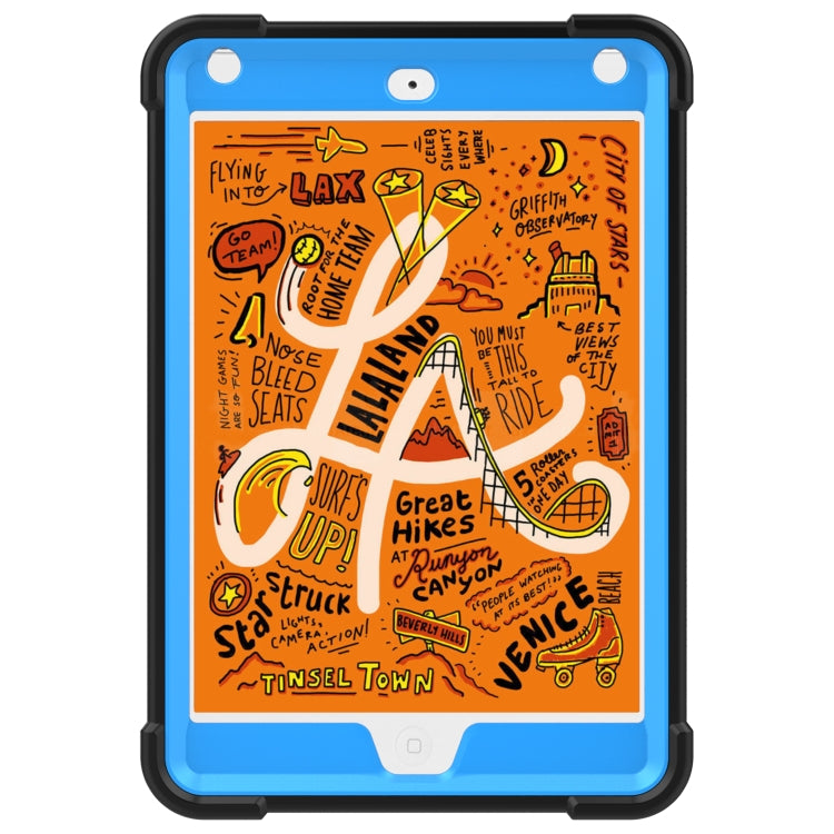 C5 Four Corners Shockproof Silicone + PC Protective Case with Holder For iPad mini 5 / 4