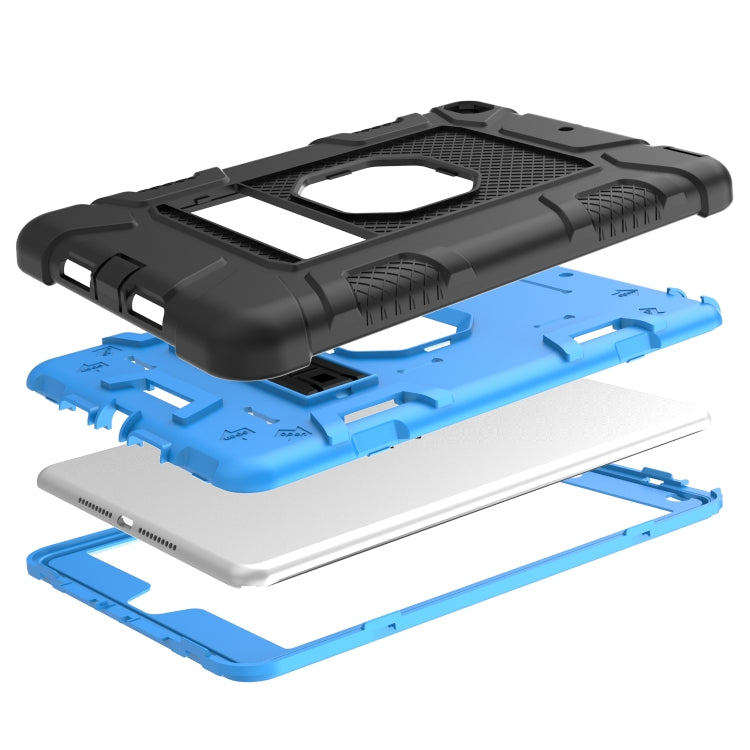C5 Four Corners Shockproof Silicone + PC Protective Case with Holder For iPad mini 5 / 4