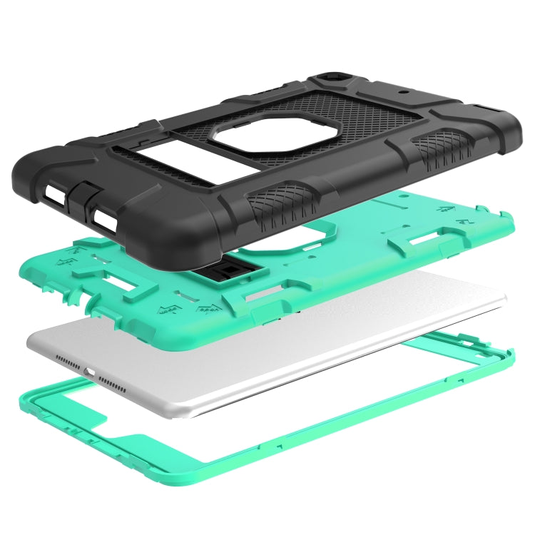 C5 Four Corners Shockproof Silicone + PC Protective Case with Holder For iPad mini 5 / 4