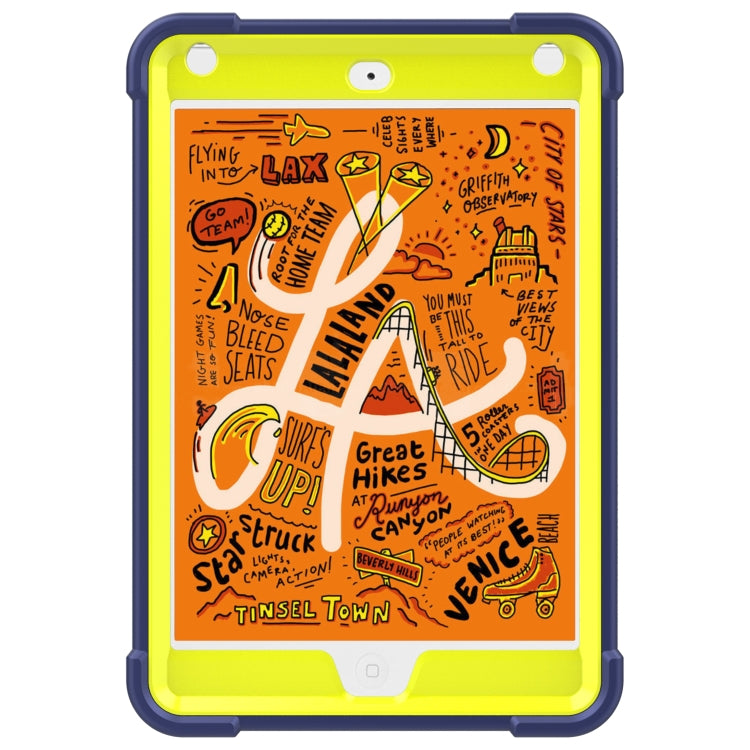 C5 Four Corners Shockproof Silicone + PC Protective Case with Holder For iPad mini 5 / 4