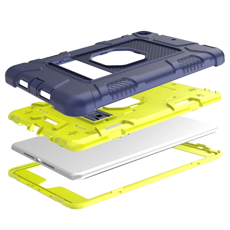 C5 Four Corners Shockproof Silicone + PC Protective Case with Holder For iPad mini 5 / 4