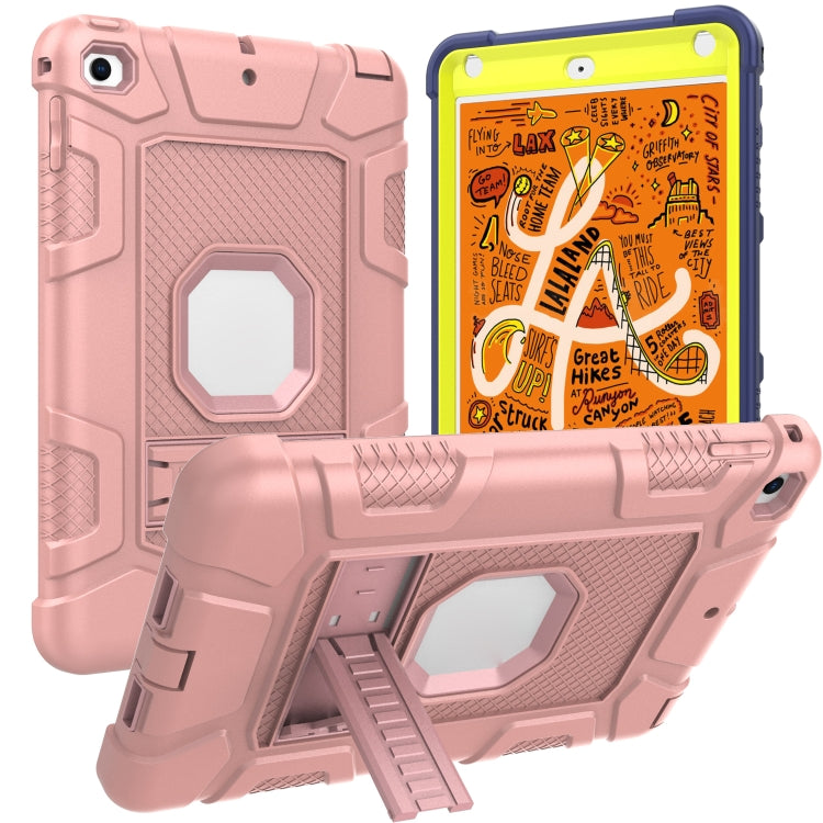 C5 Four Corners Shockproof Silicone + PC Protective Case with Holder For iPad mini 5 / 4