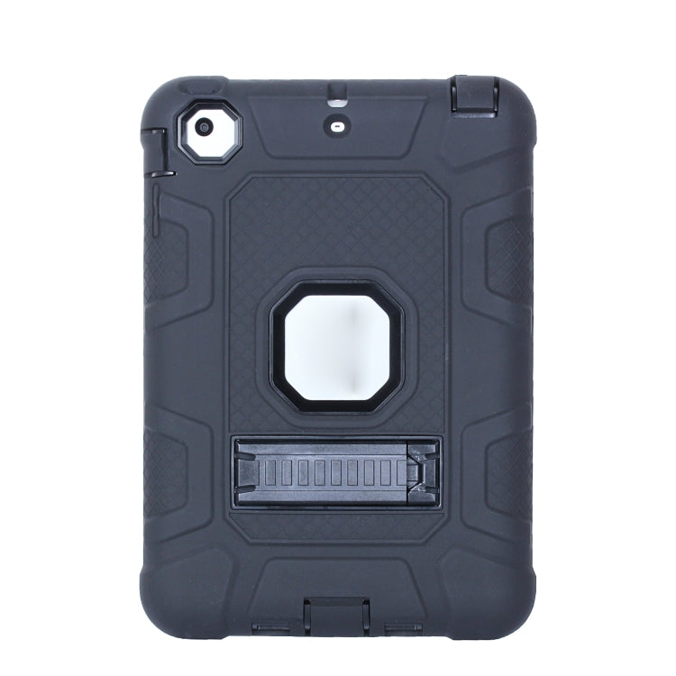 C5 Four Corners Shockproof Silicone + PC Protective Case with Holder For iPad mini 3 / 2 / 1